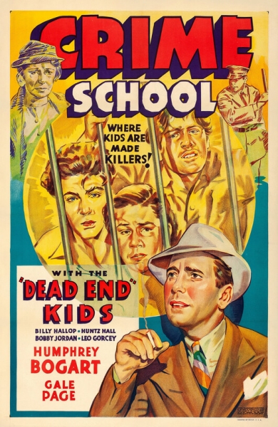 Dead End Kids - Crime School - May 1938 Movie Poster